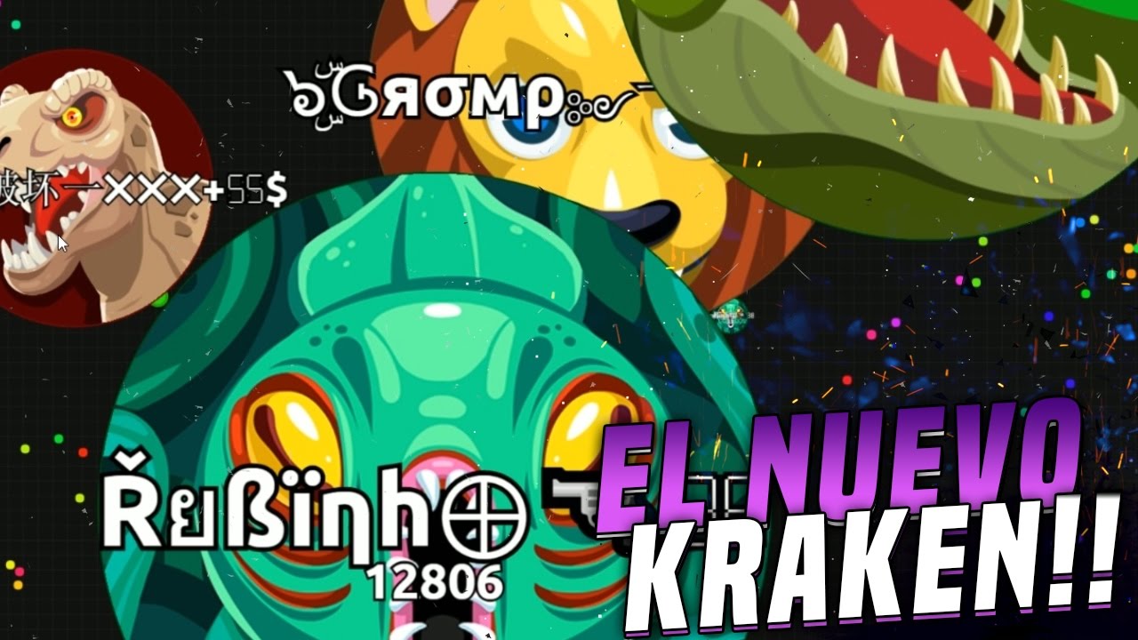 EL NUEVO KRAKEN!! | Agar.io | Rubinho vlc