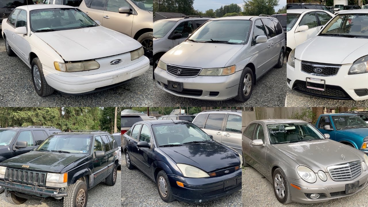 Прогулка по аукциону: Ford Taurus, Honda Odyssey, Kia Rio, Jeep Grand Cherokee, Ford Focus, Merce...