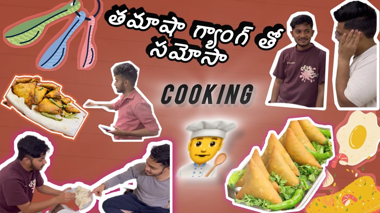 Bachelor cooking || Samosa || Thotti Gang 😋
