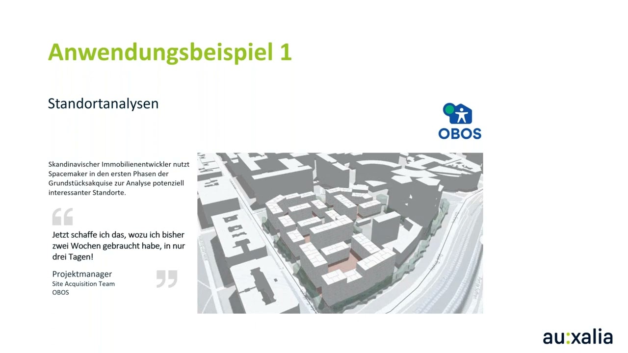 Autodesk Spacemaker: KI-gest&uuml;tzte Standortplanung f&uuml;r Projektentwickler und Stadtplaner