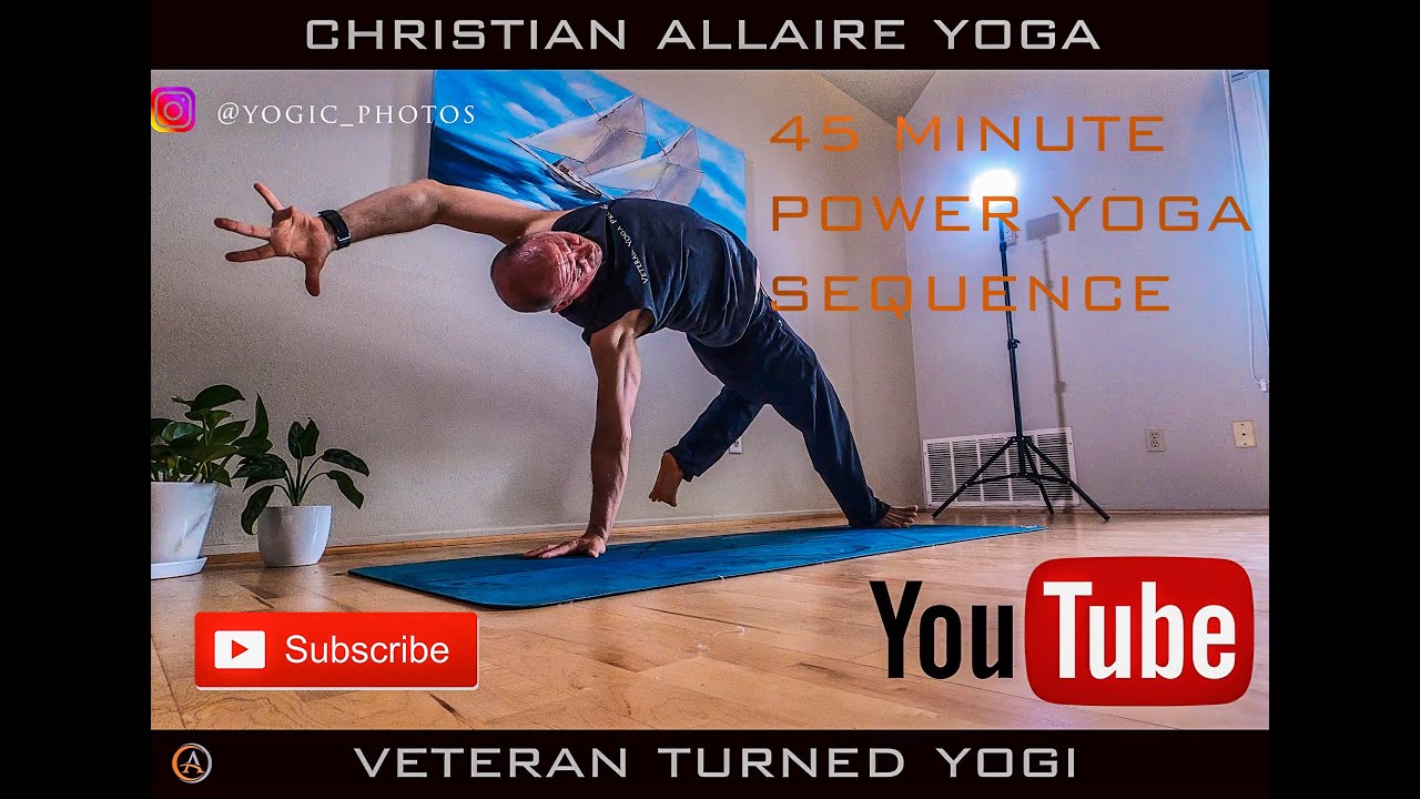 45 Minute Power Yoga with Christian Allaire