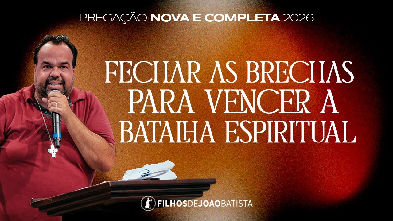 Fechar as brechas para vencer a batalha espiritual | Moisés Rocha - Pregação nova e completa 2026