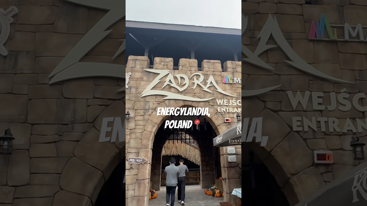 LONGEST QUEUE LINE IN THE WORLD!🏰⏳ #shorts #energylandia #poland