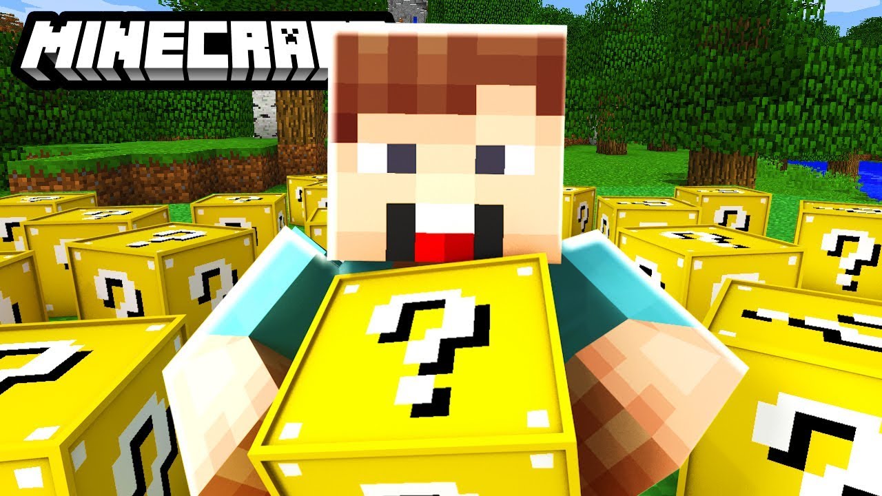 DENIS vs LUCKY BLOCK Mod CHALLENGE! | Minecraft