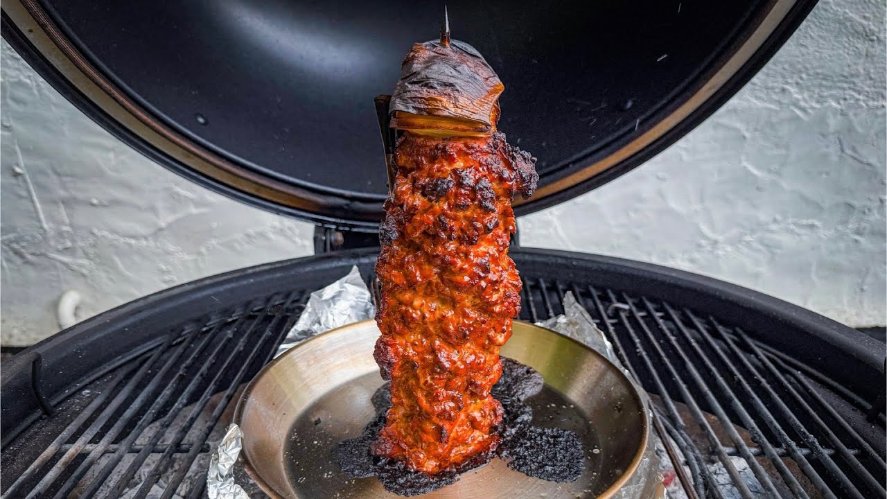 Chicken Gyros on the BBQ!