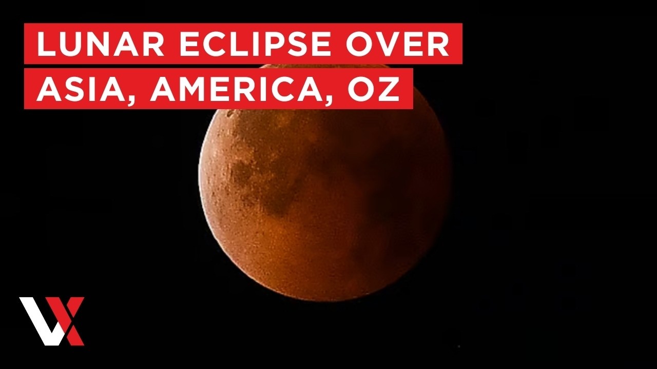 LIVE | Lunar Eclipse 2026 Live | Watch Blood Moon Live Over Asia, Australia, North America | VERTEX