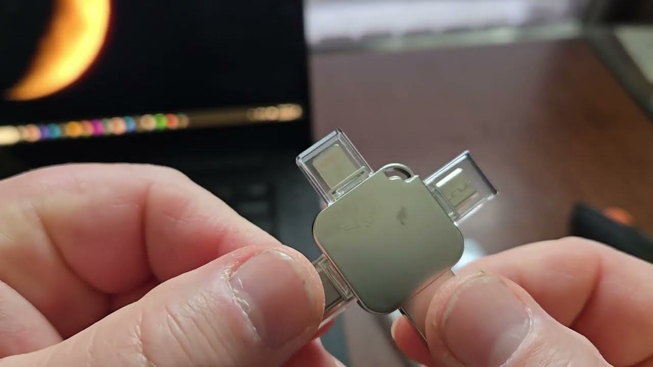 KIKIJANE 512GB 4-в-1 USB 3.0 высокоскоростная портативная флешка