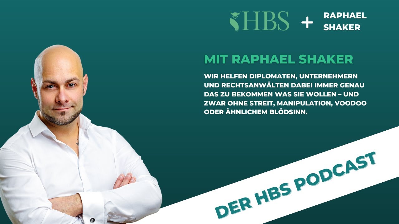 Interview mit Raphael Shaker - So bekommst von anderen Menschen immer genau das, was Du willst