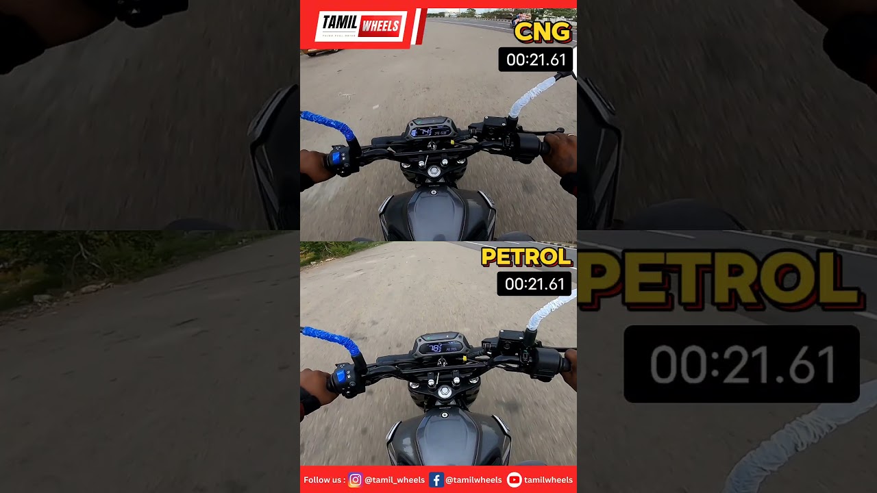 🤯 CNG Bike Performance Test | Bajaj Freedom 125 CNG Bike Review in Tamil | Manikandan