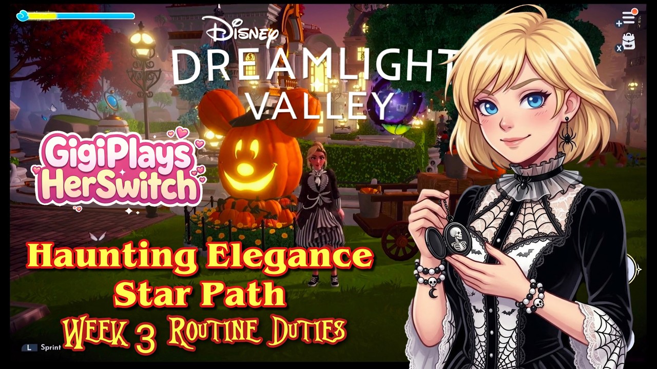 GigiPlaysHerSwitch ЭП77: Haunting Elegance Star Path, 3-я неделя, обычные задания