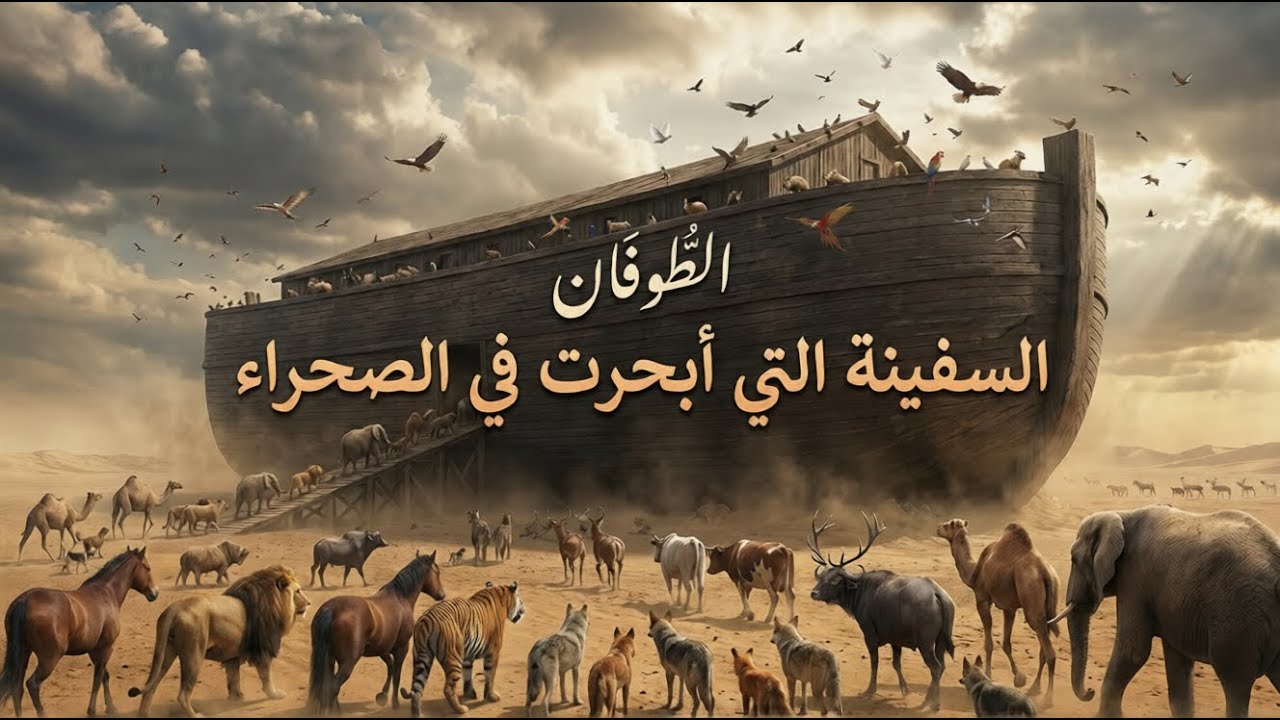 الطوفان السفينة التي أبحرت في الصحراء