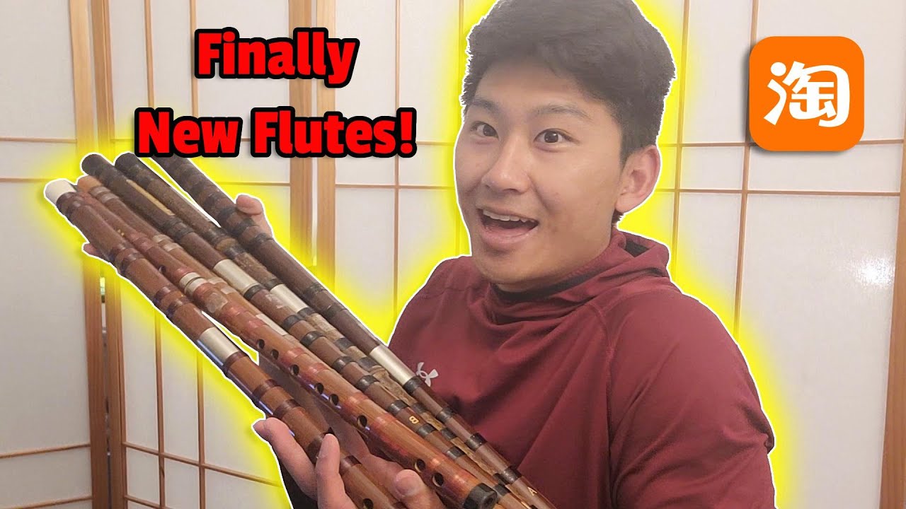 New Dizi "Upgrade" Haul? -  Chinese Flutes From Taobao