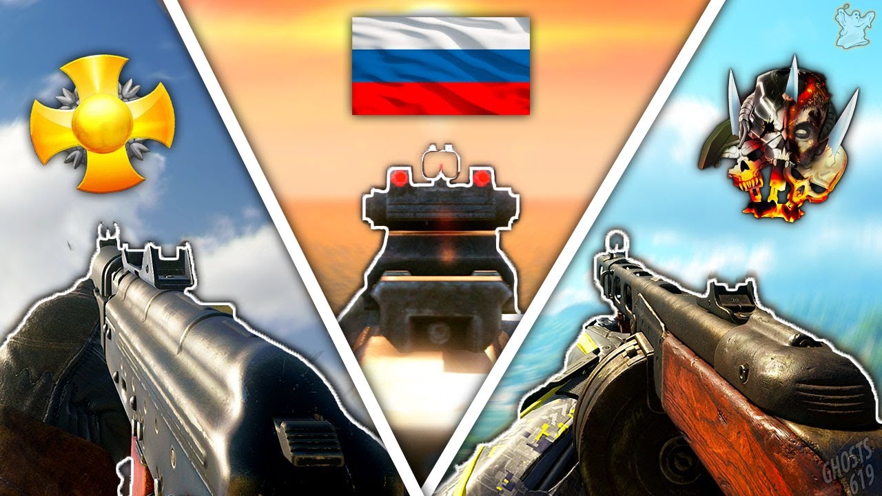 Using EVERY Russian Gun in Call of Duty