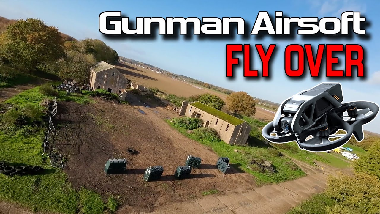 Gunman Airsoft, Tuddenham Map Flyover (RAF Tuddenham, Suffolk)