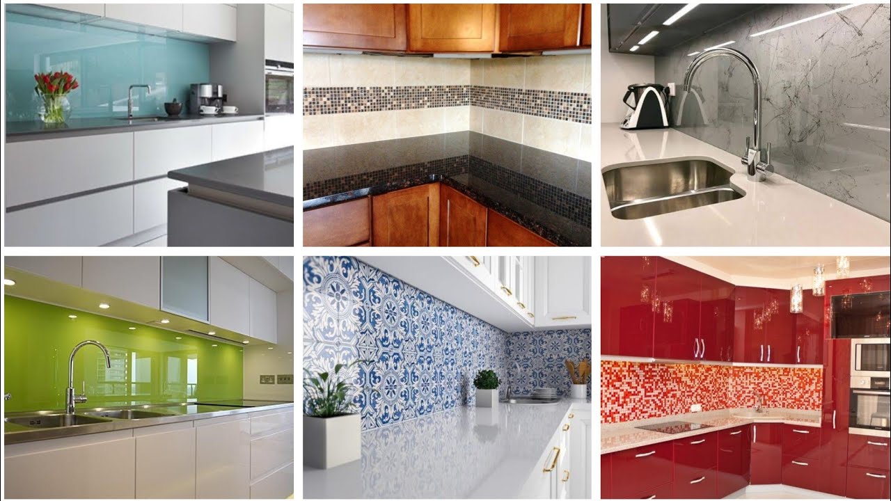 Top 100 Kitchen Wall Tiles Designs 2024 | Kitchen Glass Tiles Ideas 