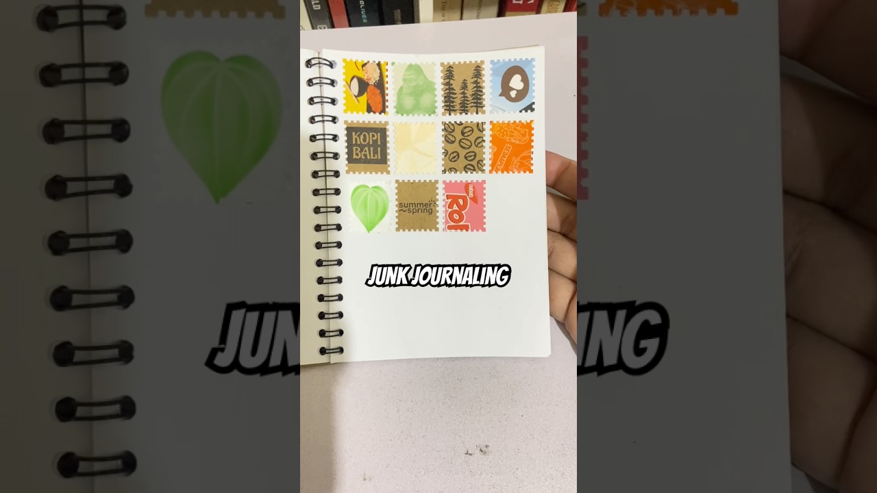 Junk journaling #journal #vlog #junkjournal #junkjournaling #scrapbook #journalideas #shorts