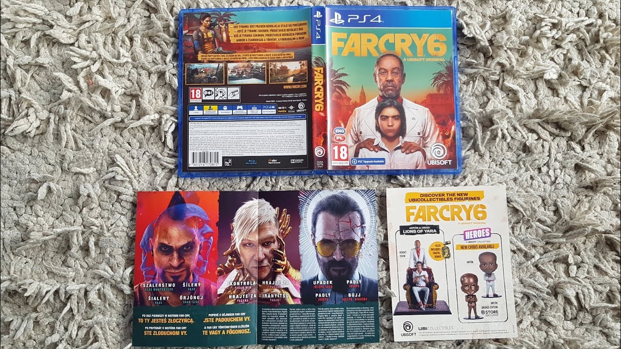 NEW! Far Cry 6 Unpacking, Intro and First Mission on PS4