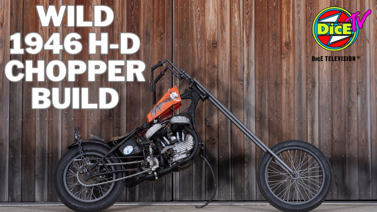 WILD  1946 H-D 45 Flathead Chopper #DicEtv