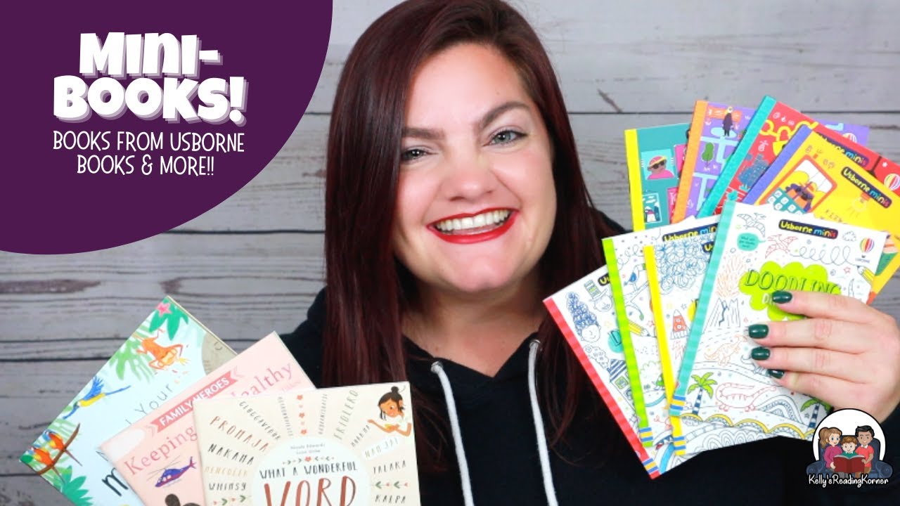 Brand New MINI BOOKS from Usborne Books & More - Fall 2021 | Activity Books | Mini Books
