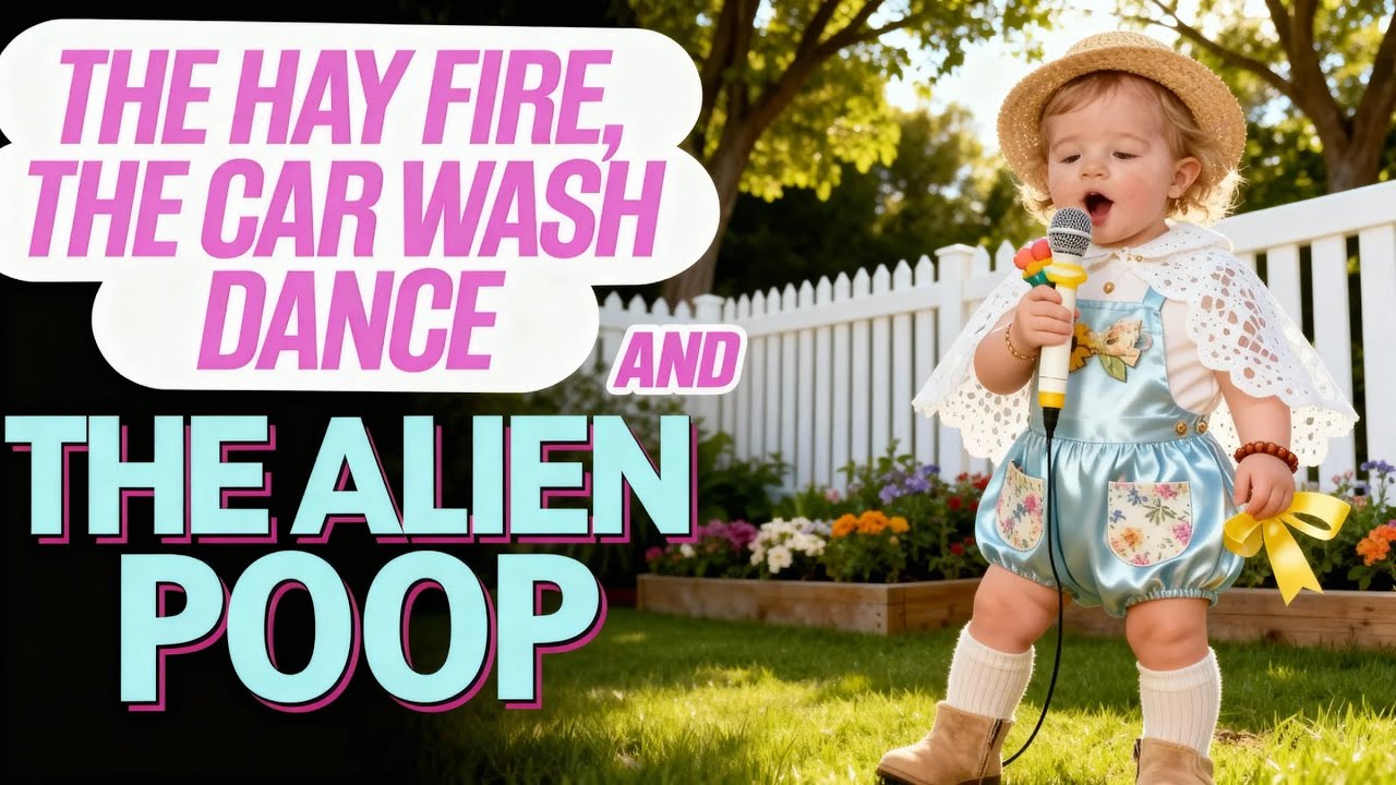 The Hay Fire, The Car Wash Dance, and The Alien Poop | Baby Leanne Morgan Story
