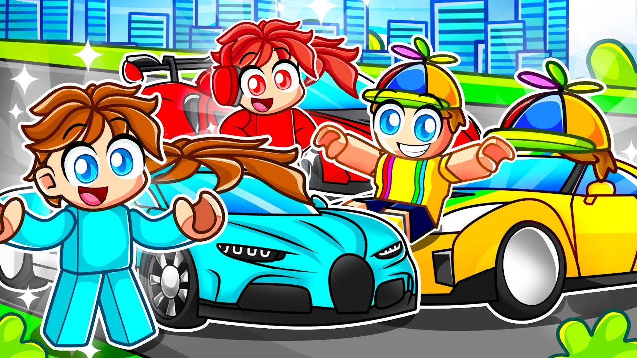 I Spent $1,000,000 On Famous YouTubers CARS In Driving Empire!