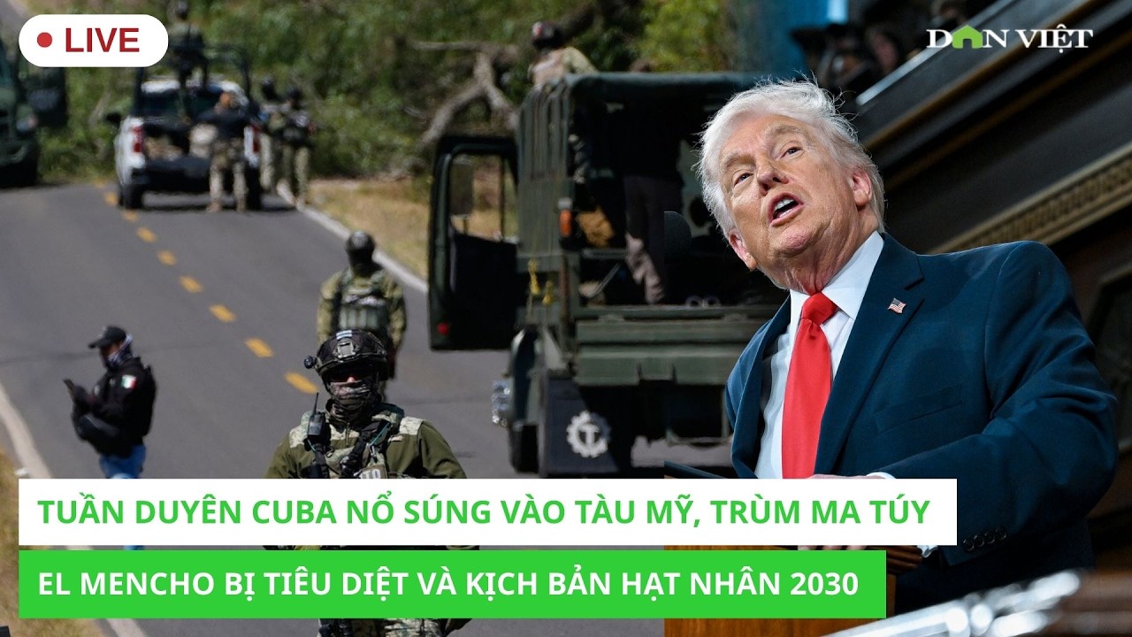 Thời Sự Quốc Tế Ngày 27/2: Tuần duyên Cuba nổ súng vào tàu Mỹ, kịch bản hạt nhân 2030