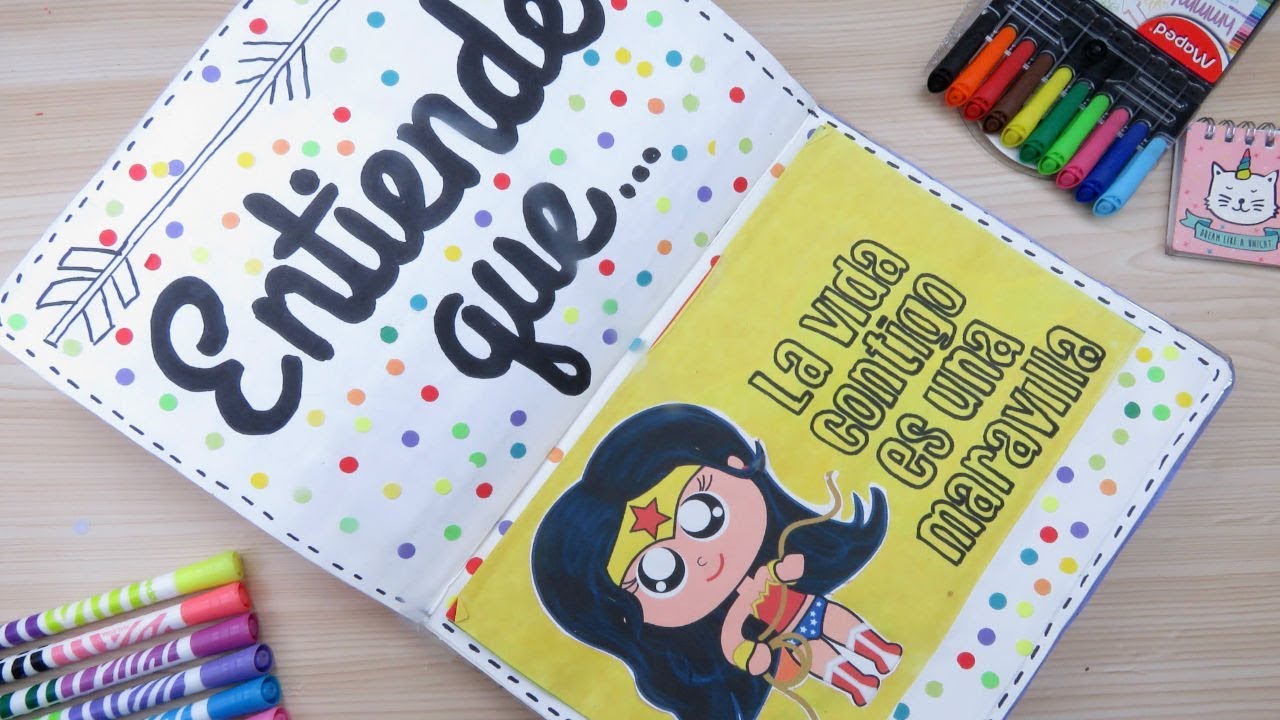 Libreta para mi novio ♥ Paso a paso Terminada  ♥ YUMIKU