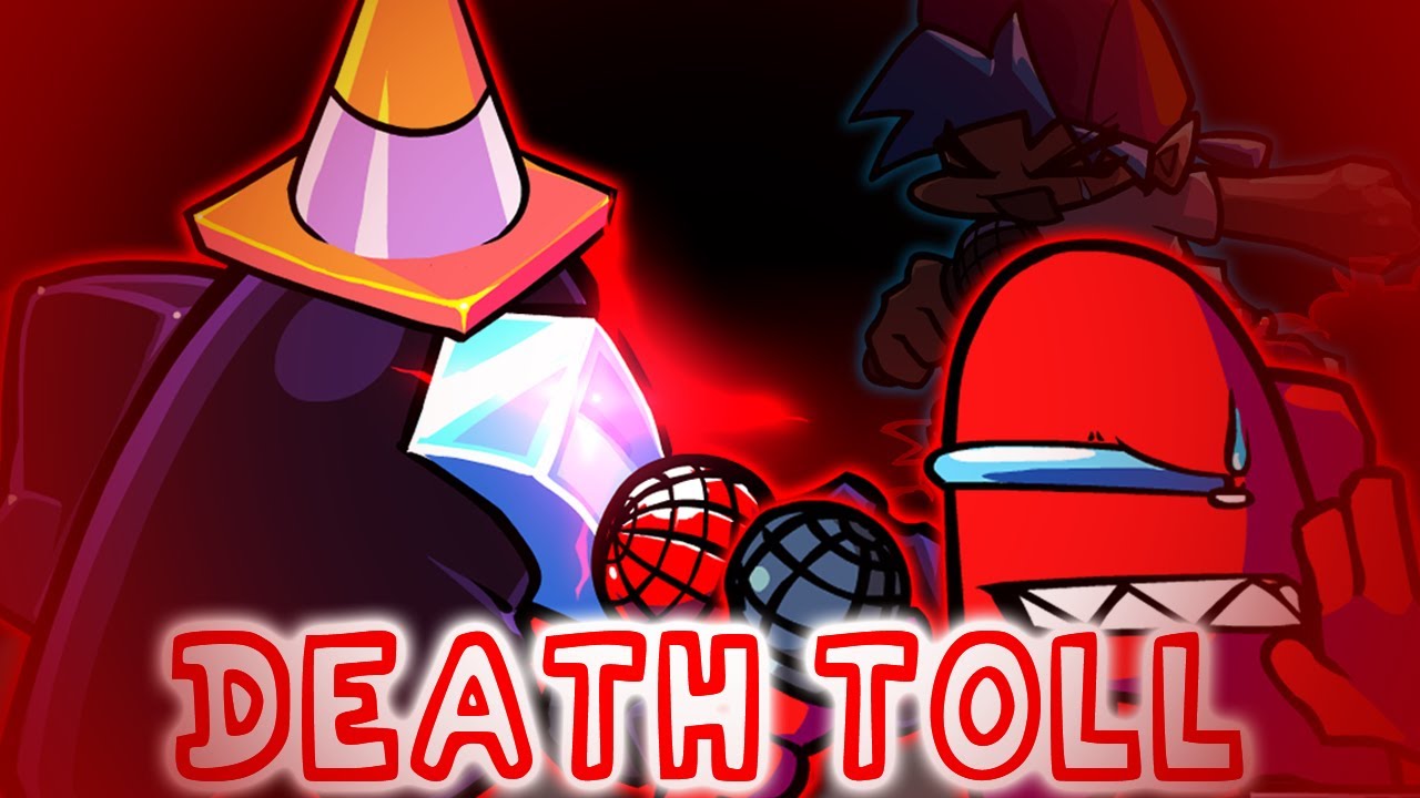 Sussy Toll! || Death Toll But BF , Black And Red Impostor Sings It! || Friday Night Funkin