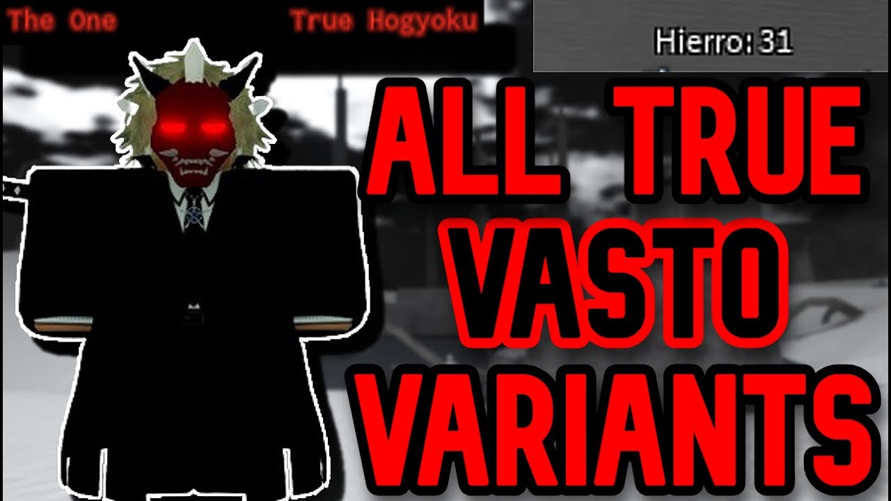 TYPE SOUL | TRUE VASTO ALL VARIANTS SHOWCASE