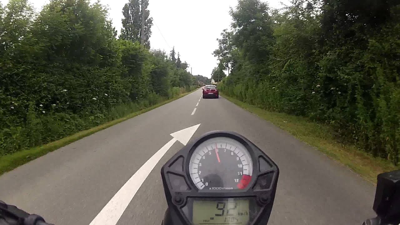 Foret d'Ecouves-650 SV + Gopro