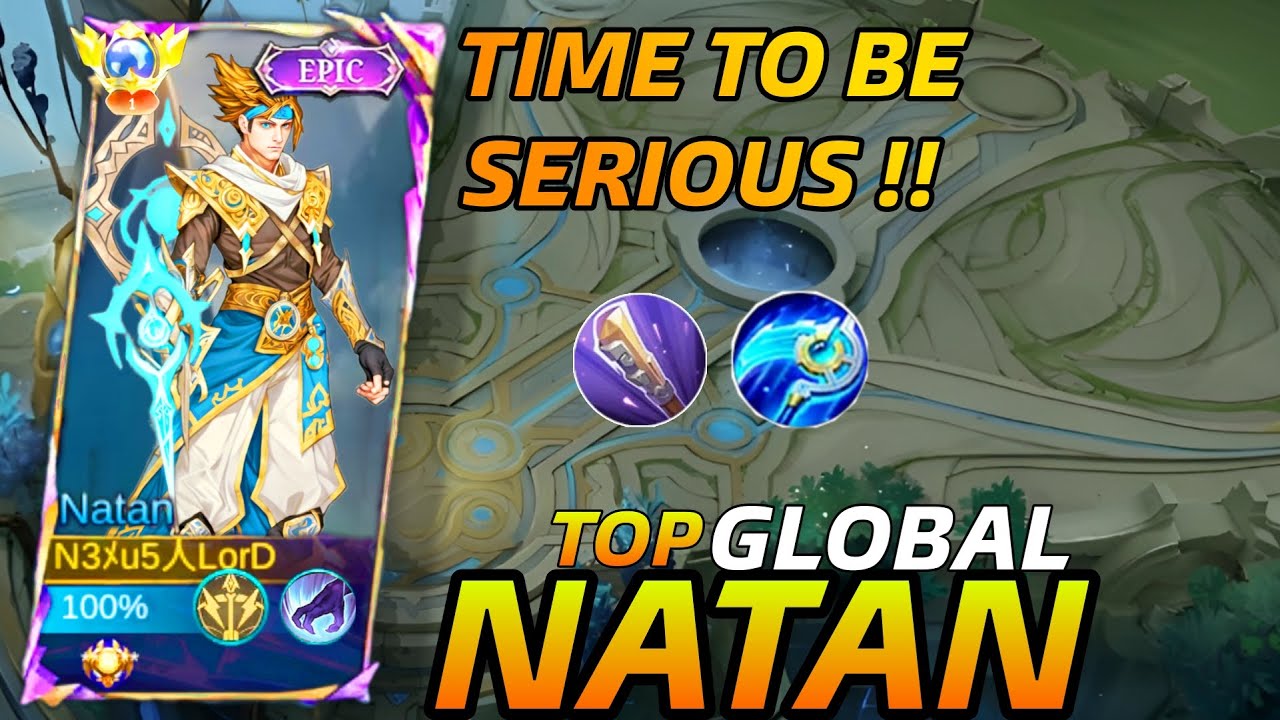 MOBILE LEGENDS MOST DAMAGE BUILD OF NATAN !! NATAN NEW SPECIAL SKIN ~ MLBB