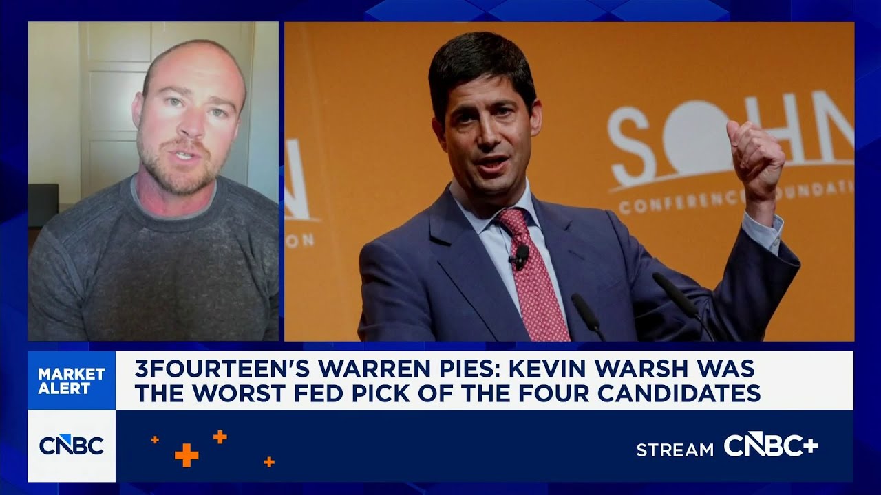 Kevin Warsh 'hurts Fed independence,' says 3Fourteen's Warren Pies