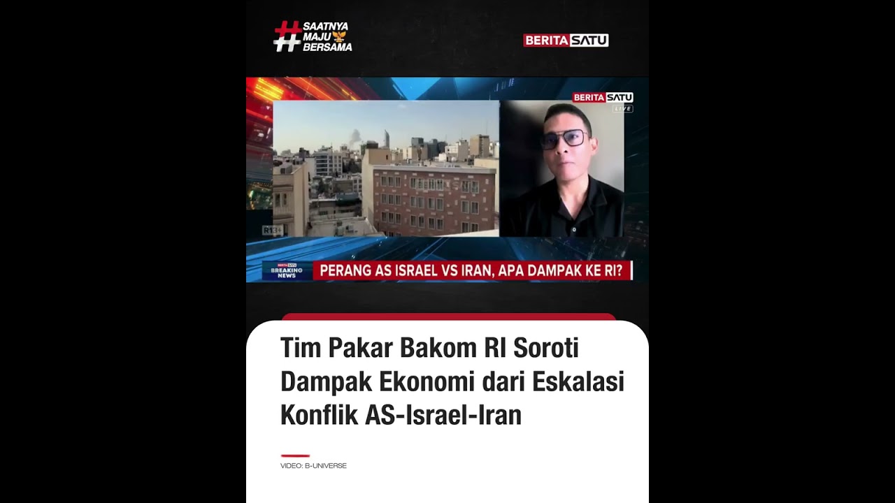 Bakom RI Soroti Dampak Ekonomi dari Eskalasi Konflik AS-Israel vs Iran #beritasatu