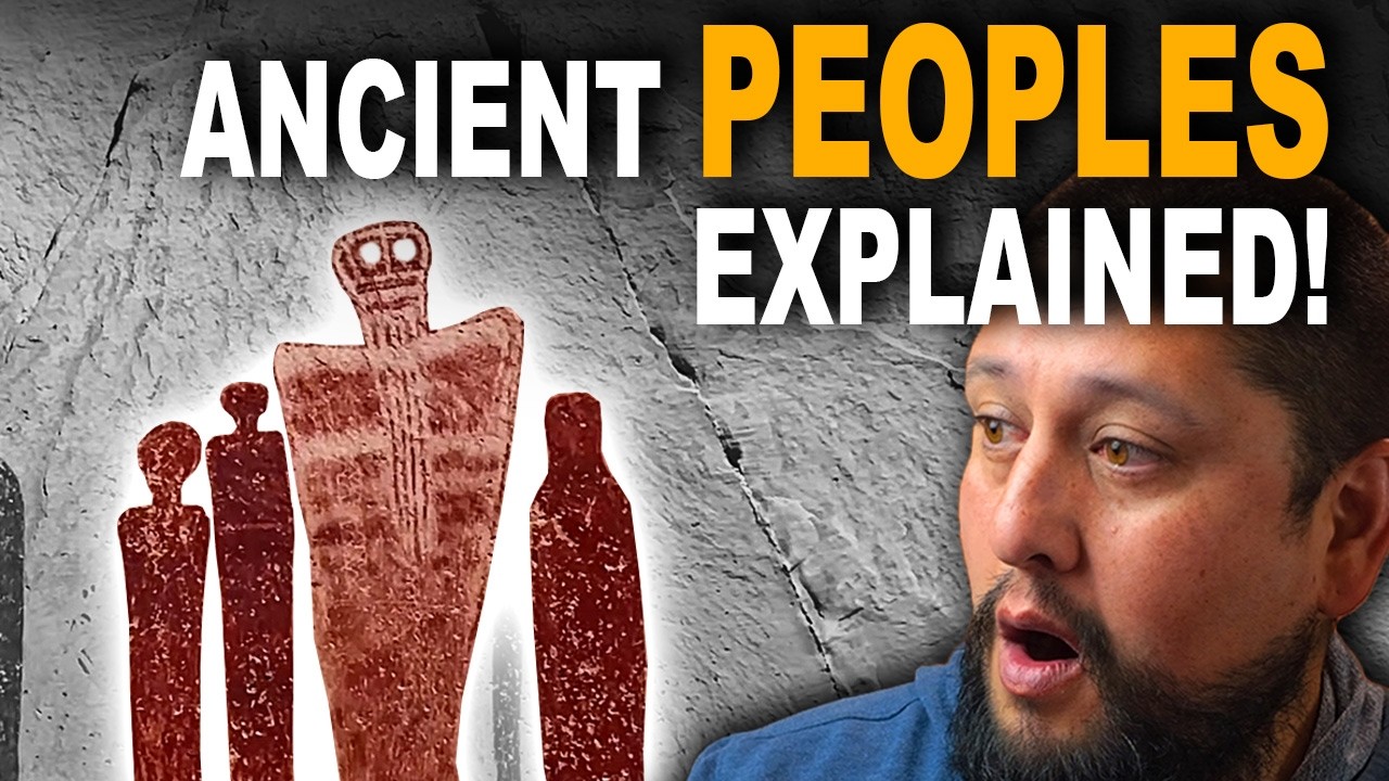 Americas Strangest Ancient Art People Explained: Barrier Canyon Style