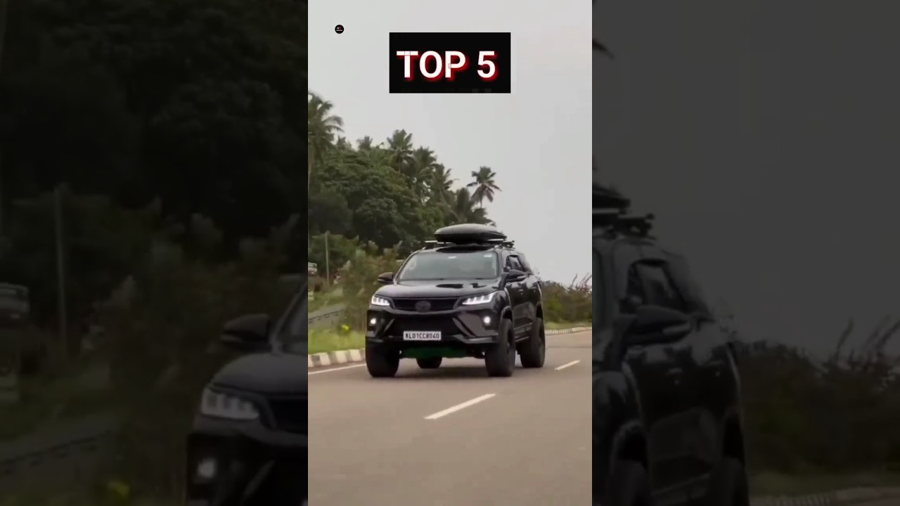 top 5 modified fortune #shorts #short #youtube #youtuber #fortuner #car #suv #top #top5