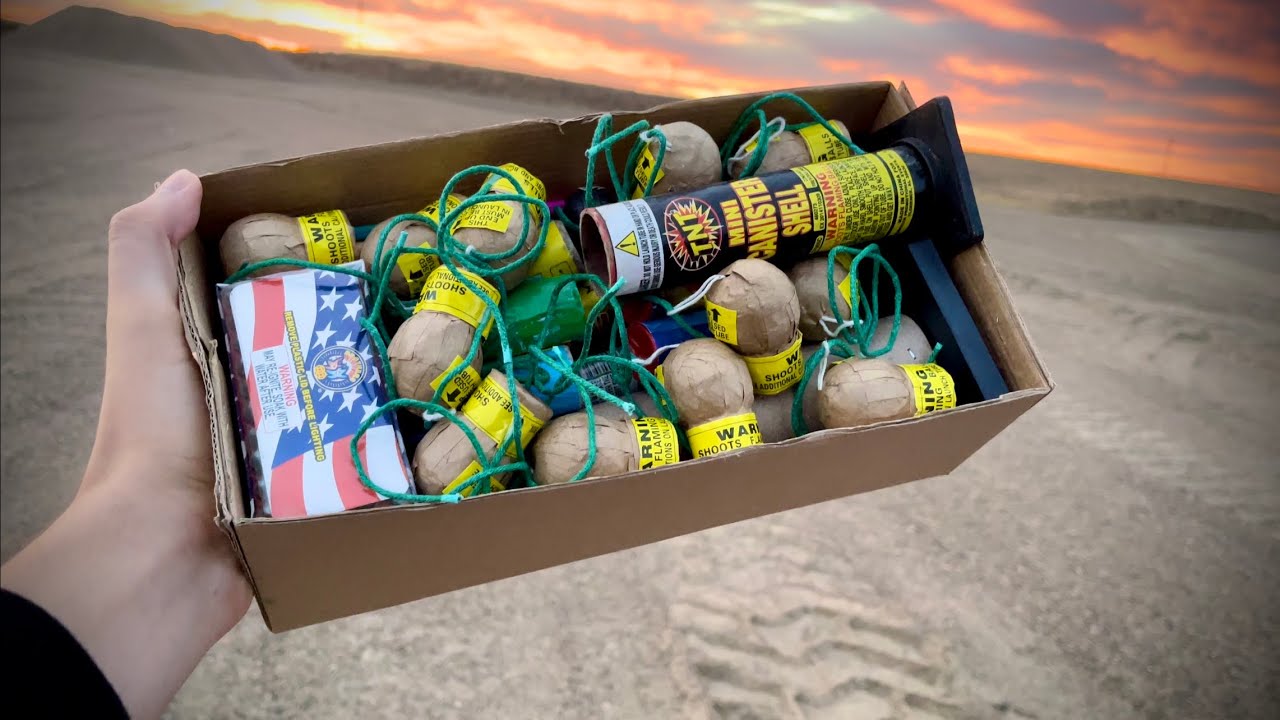 I Found a Small Box of Fireworks!