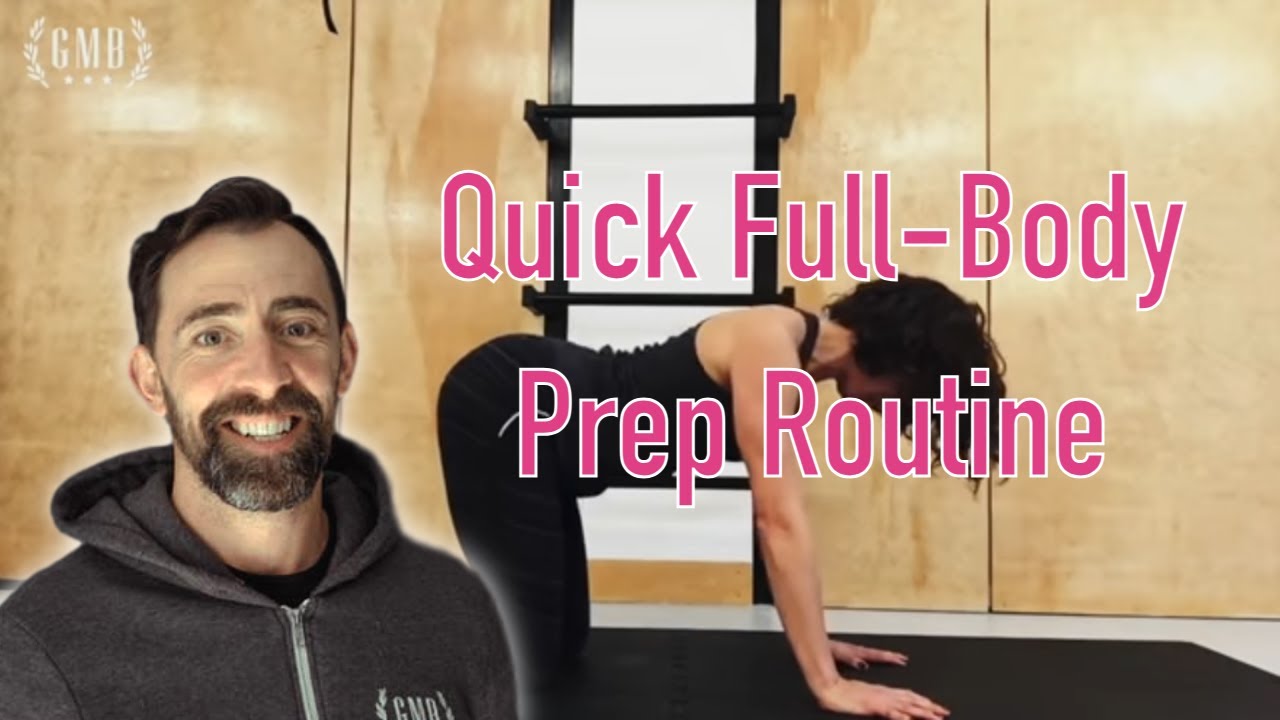 Training Prep: Full Body Warm-Up Routine for Bodyweight Exercise