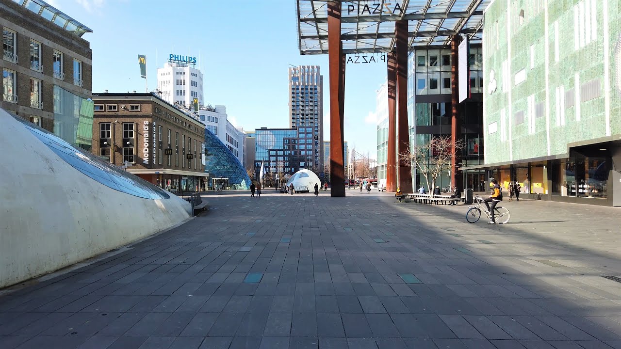 Morning Walk in Eindhoven ☀️ | City Centre | North Brabant - The Netherlands 4K
