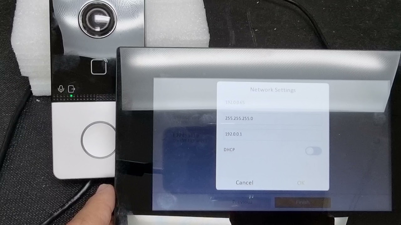 Configuracion Basica IP Portero Hikvision