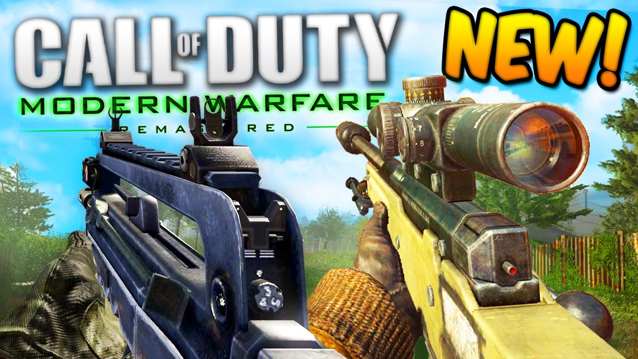 MODERN WARFARE REMASTERED DLC - NEW WEAPONS!