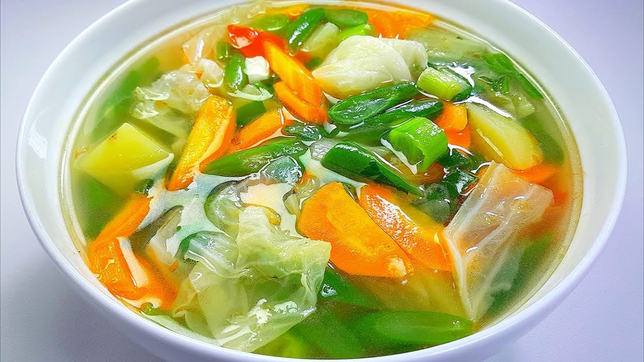 RESEP SAYUR SOP ALA WARTEG || KUAHNYA SEGAR BENING GURIH