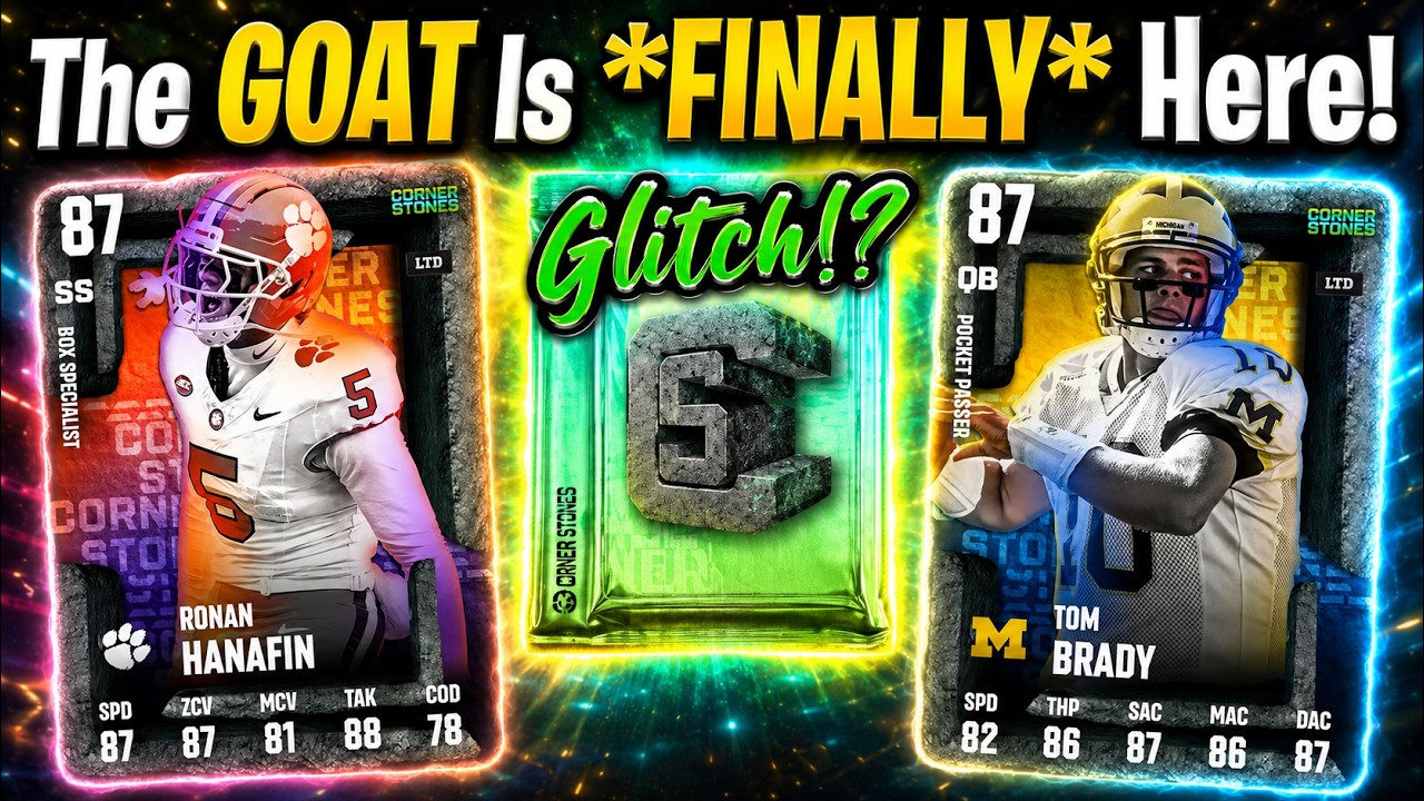 THE GOAT IS HERE! GLTICHED OPP PACKS! Opening EVERYTHING For NEW Cornerstones LTDs In CFB 27!