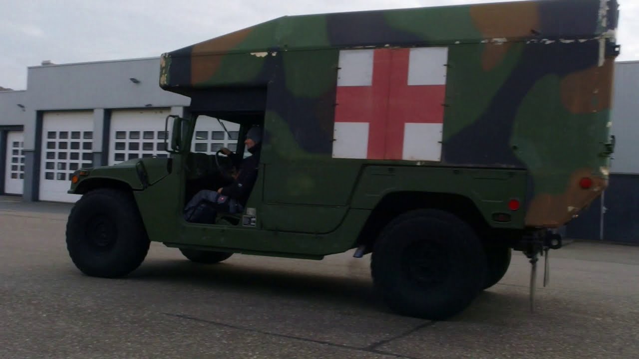 1988 AM General HMMWV Hummer H1 Maxi-Ambulance @VemuCars  (HU20049) SOLD