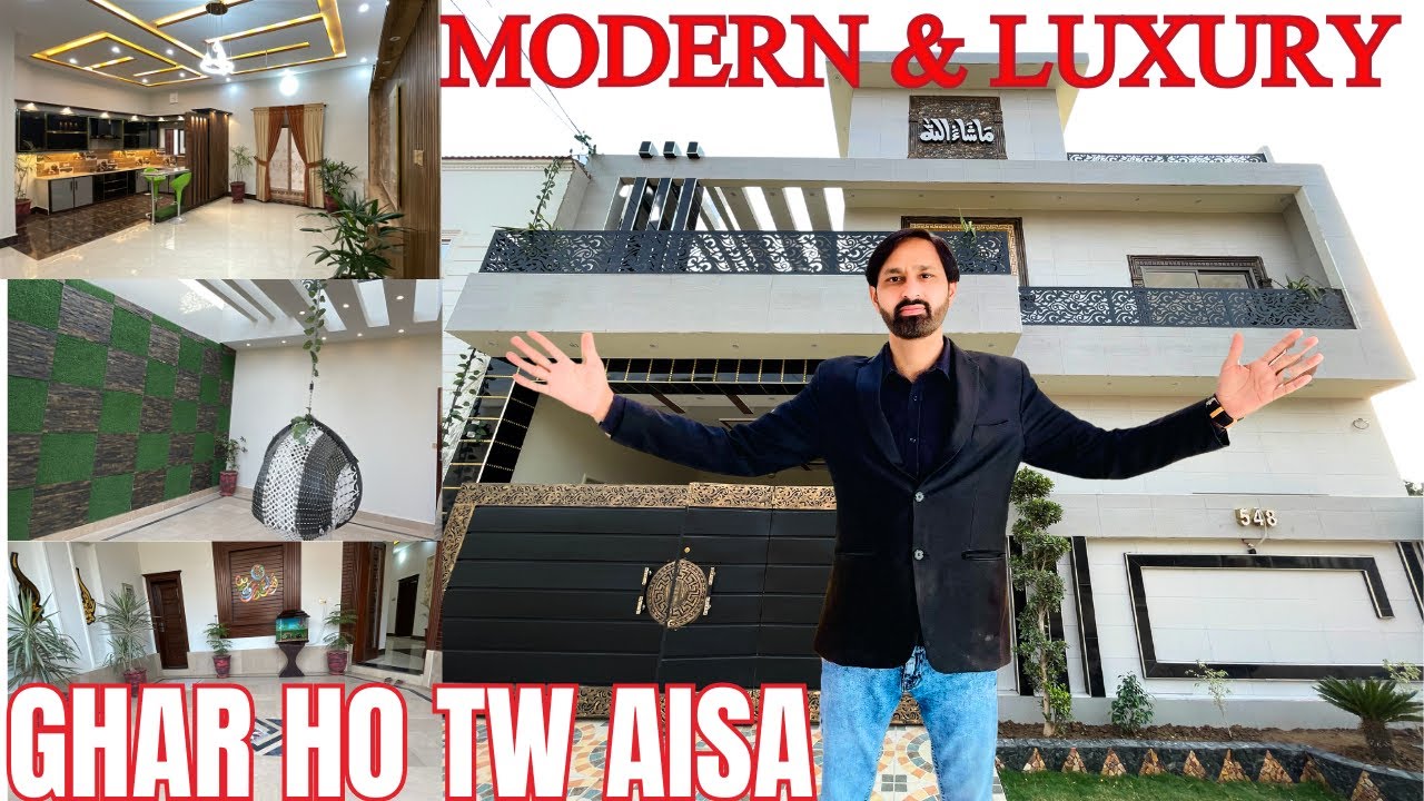 9 Marla Modern and Luxury Spacious House for Sale | Real Estate Sargodha