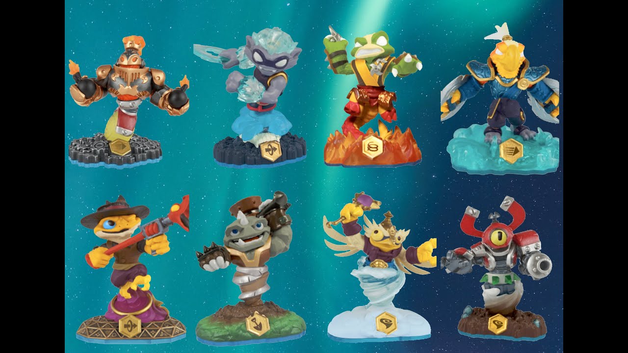 Skylanders: Swap Force - My Own Custom Swappable Combinations