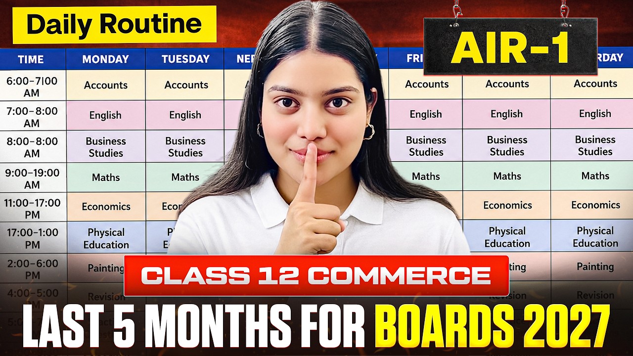 Start Class 12 from September 🔥 | Boards 2027 Strategy to Score 95%