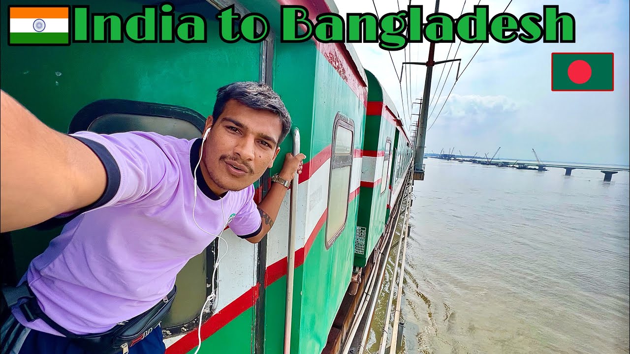 India to Bangladesh International Train 🇮🇳🇧🇩 || Kolkata - Dhaka Maitree Express