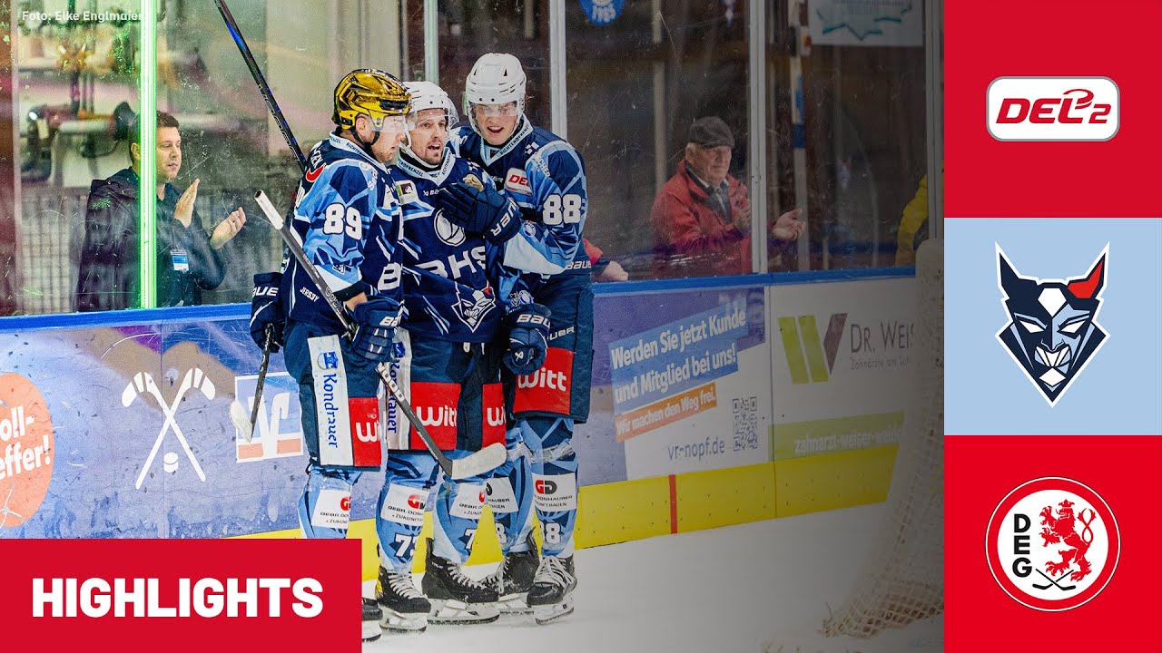 DEL2: Blue Devils Weiden vs. D&uuml;sseldorfer EG | Highlights