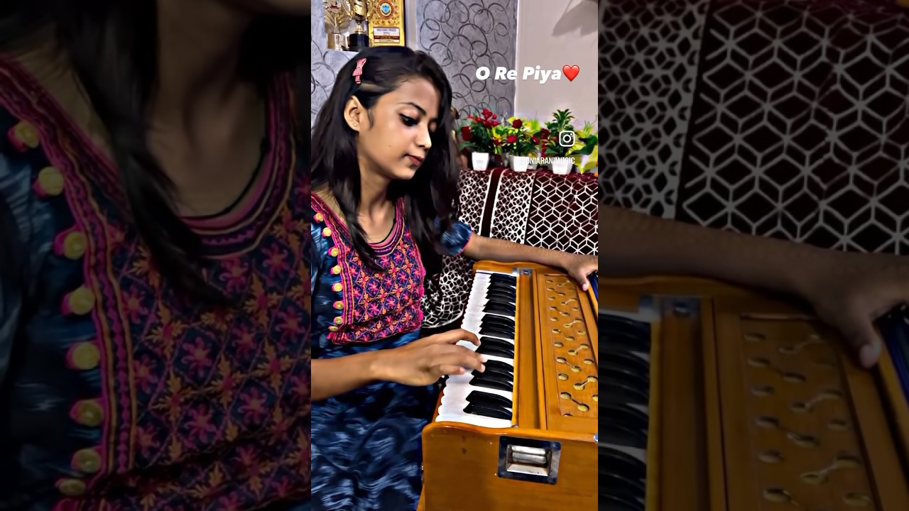 O Re Piya Sargam Part On Harmonium by Sonia Rani Music | Harmonium Music | Hindi Songs