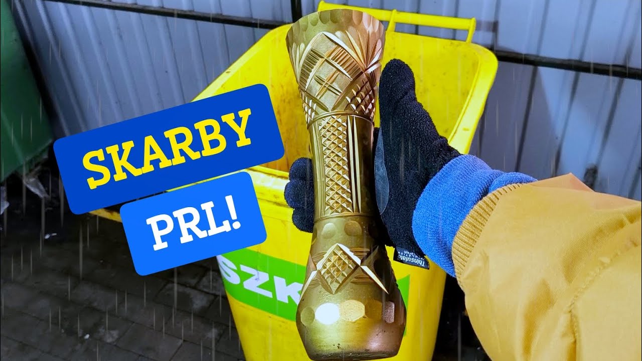 Ludzie wyrzucają do śmieci SKARBY PRL z PIENIĘDZMI na ulicy! Śmietnikowy Raj odc.316